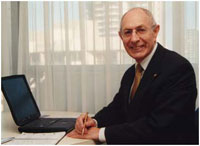 Gregory at his Gold Coast office